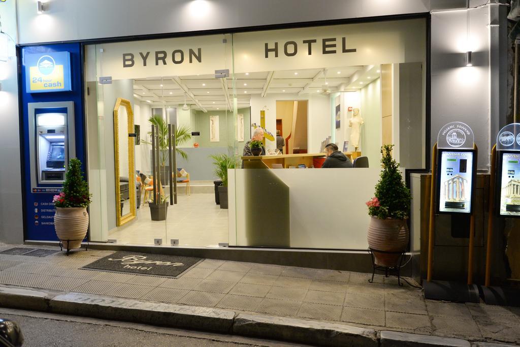Hotel Byron Atenas Exterior foto